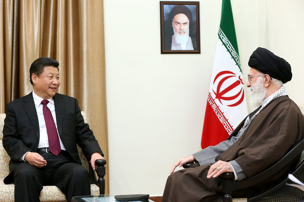 Ali Khamenei Receives Xi Jinping In His House (7)