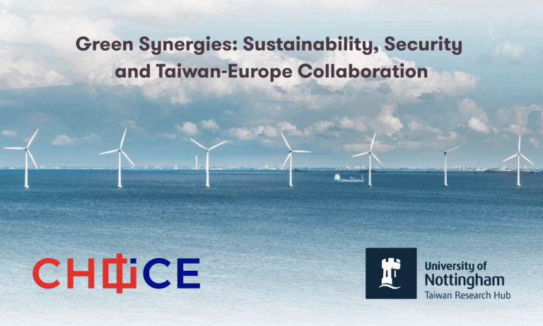 Green Synergies: Sustainability, Security and Taiwan-Europe Collaboration