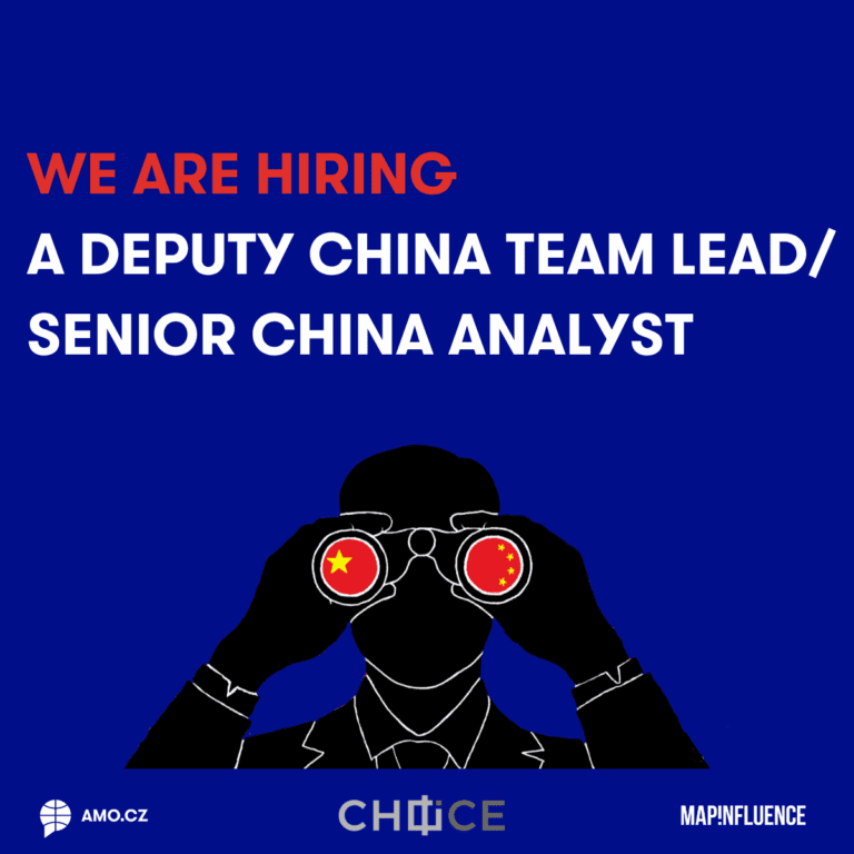 We Are Looking for a Deputy China Team Lead/Senior China Analyst!