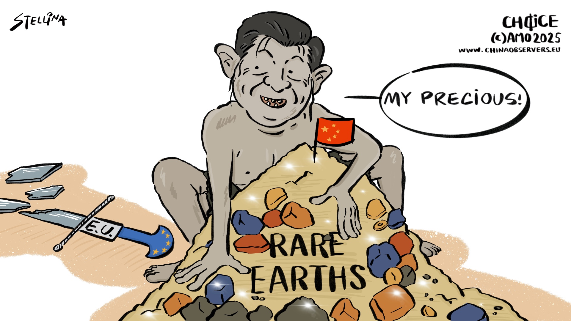 Choice china rare earth export