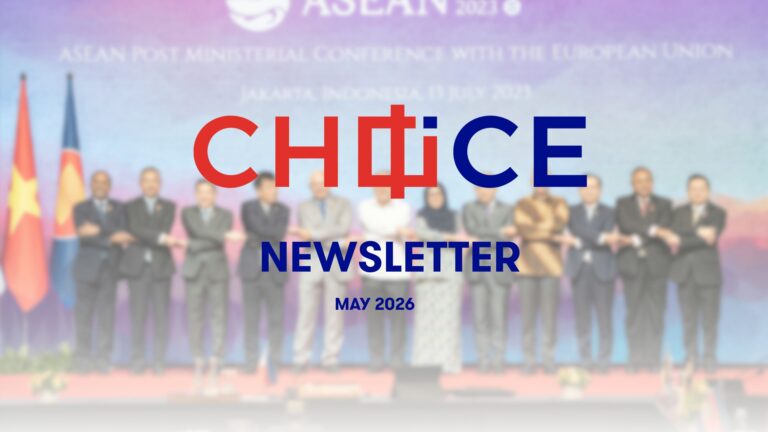 CHOICE Newsletter: How Europe and Southeast Asia De-risk from China
